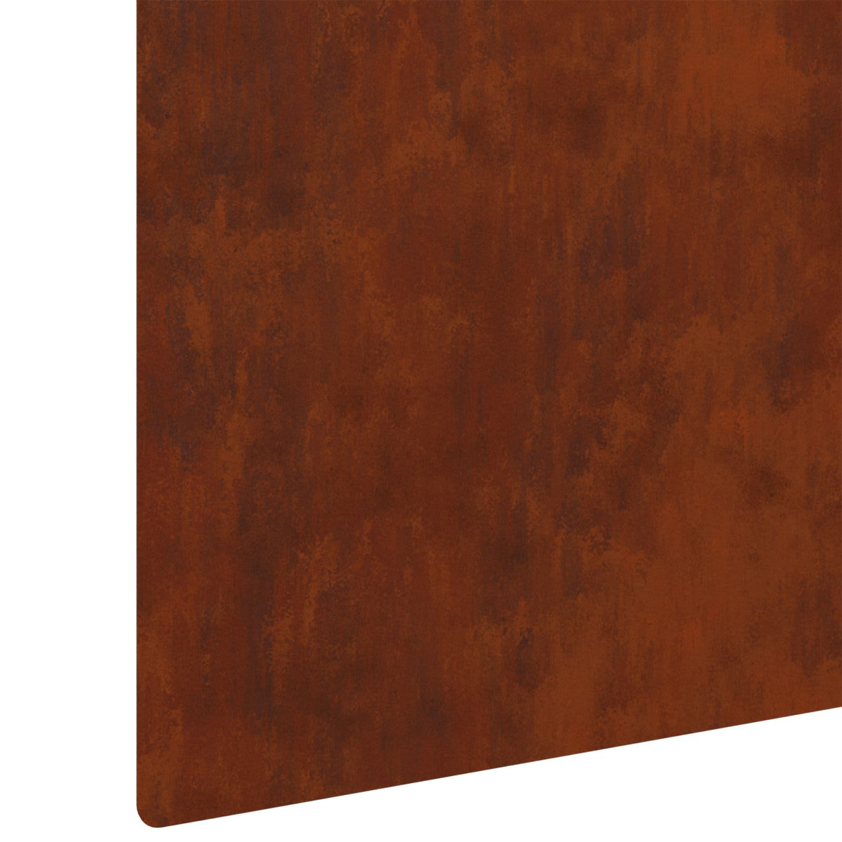 Lawn Edge with Top Fold 20 pcs 100x15cm Steel Rusty