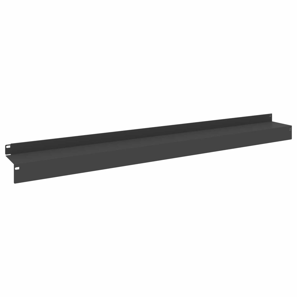 Lawn Edging 20 pcs 100 x 10 x 8 cm Steel Black