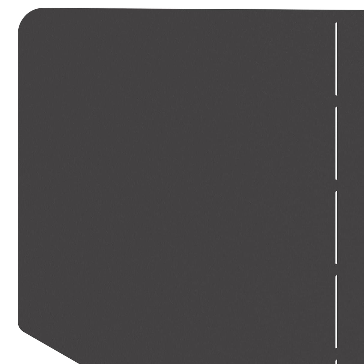 Lawn Edging 100 x 45 cm Steel Black