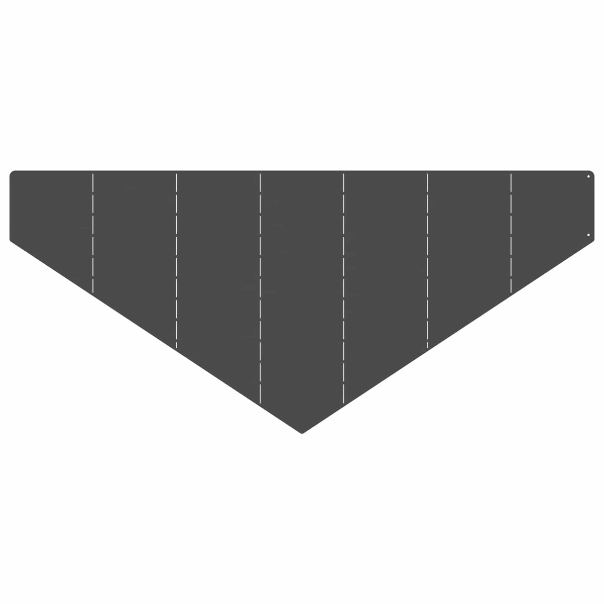 Lawn Edging 100 x 45 cm Steel Black