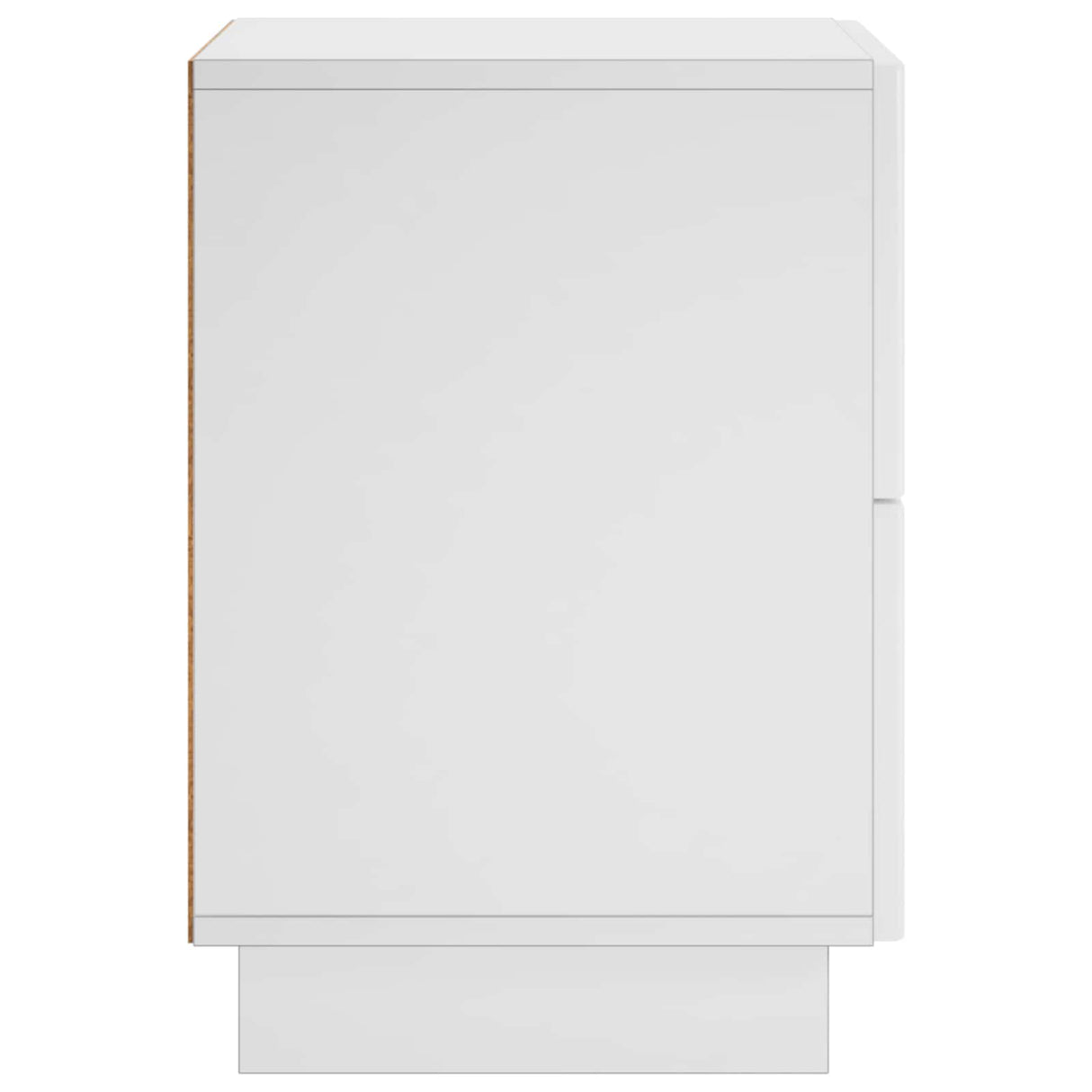 Bedside Cabinet White 33.5 x 34.5 x 50 cm Engineered Wood