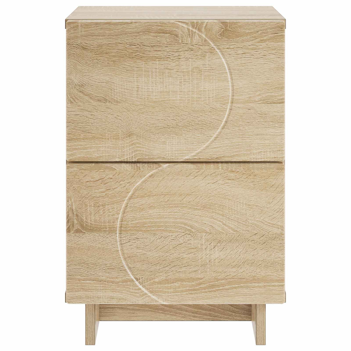 Bedside Cabinet 2 pcs Sonoma Oak 33.5 x 34.5 x 50 cm