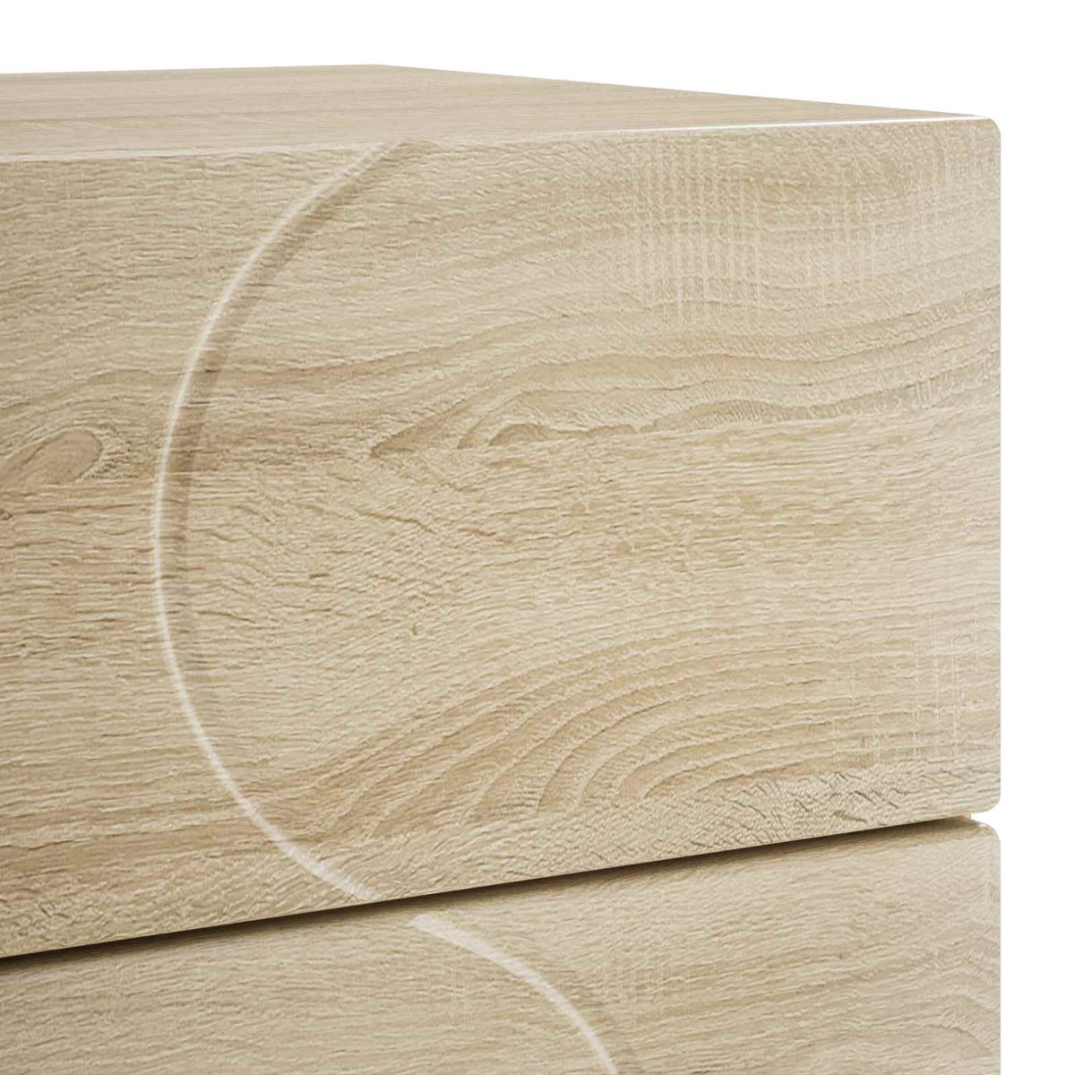Bedside Cabinet Sonoma Oak 33.5 x 34.5 x 60 cm Engineered Wood