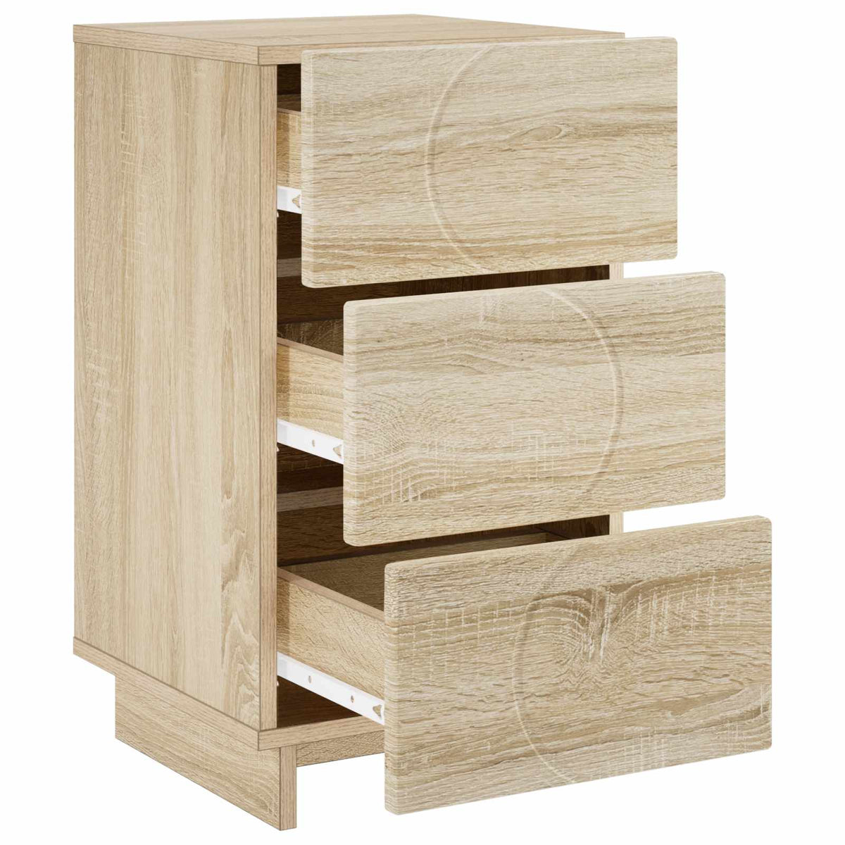 Bedside Cabinet 2 pcs Sonoma Oak 33.5 x 34.5 x 60 cm