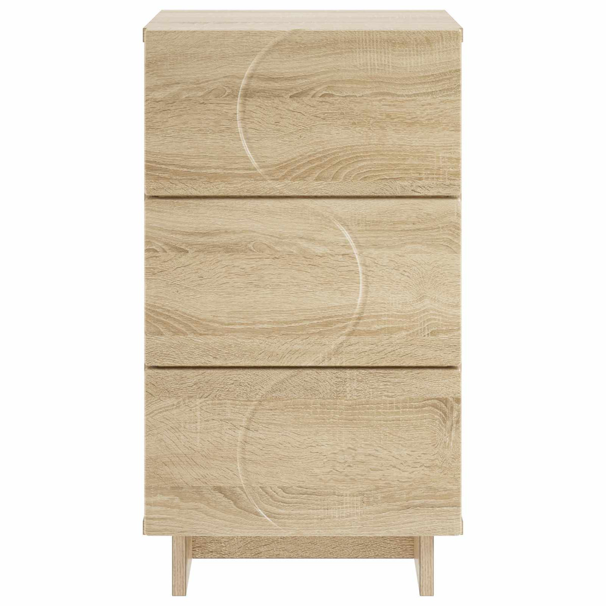 Bedside Cabinet 2 pcs Sonoma Oak 33.5 x 34.5 x 60 cm