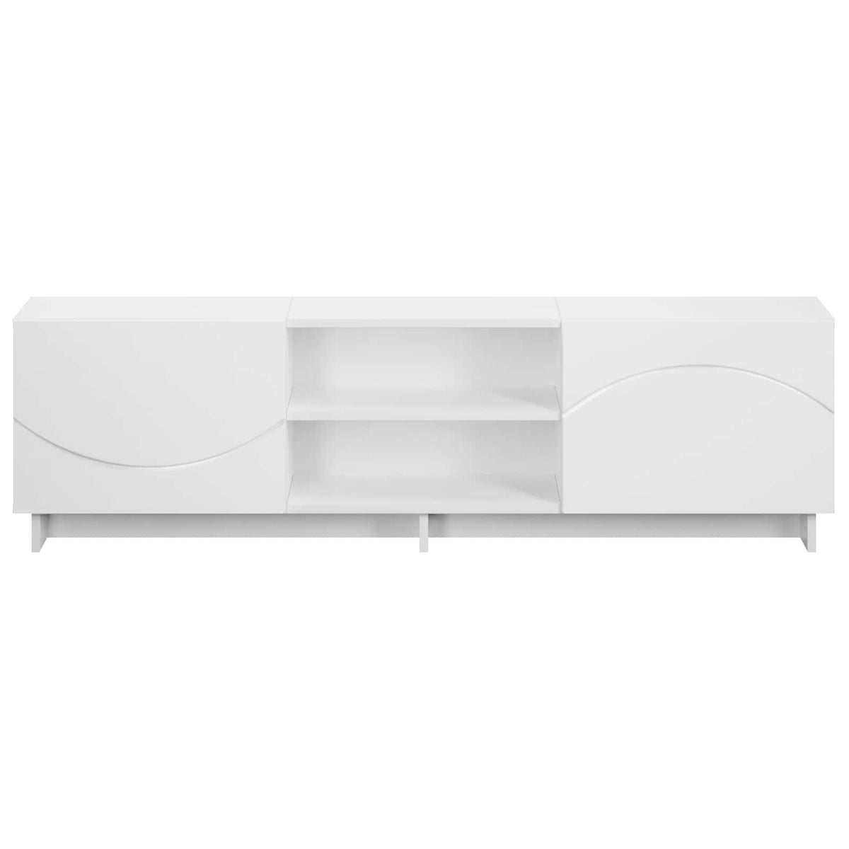 TV Stand 140 x 34.5 x 40 cm White Engineered Wood