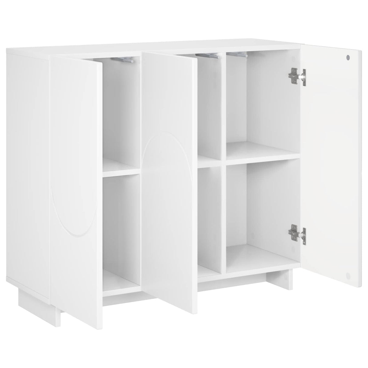 Sideboard White 85.5 x 31 x 75 cm Engineered Wood
