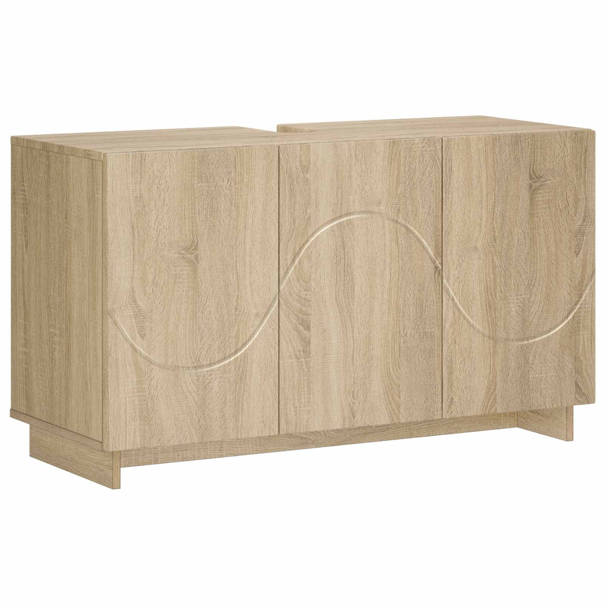 Bathroom cabinet Sonoma Oak 101 x 41 x 58 cm Engineered wood