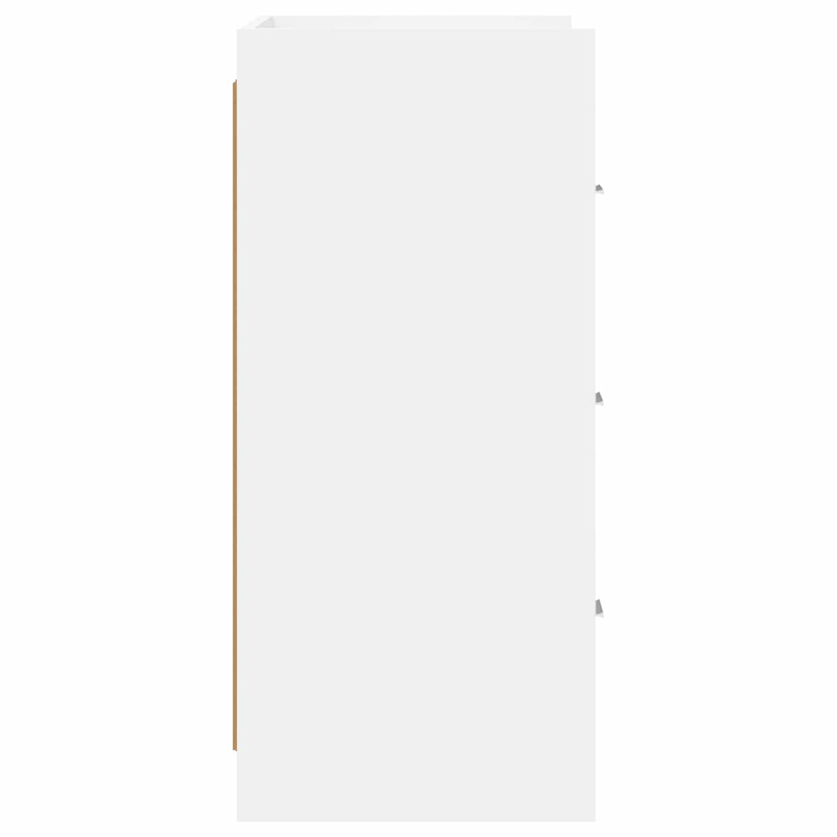 Sideboard White 75 x 33 x 80 cm Engineered Wood