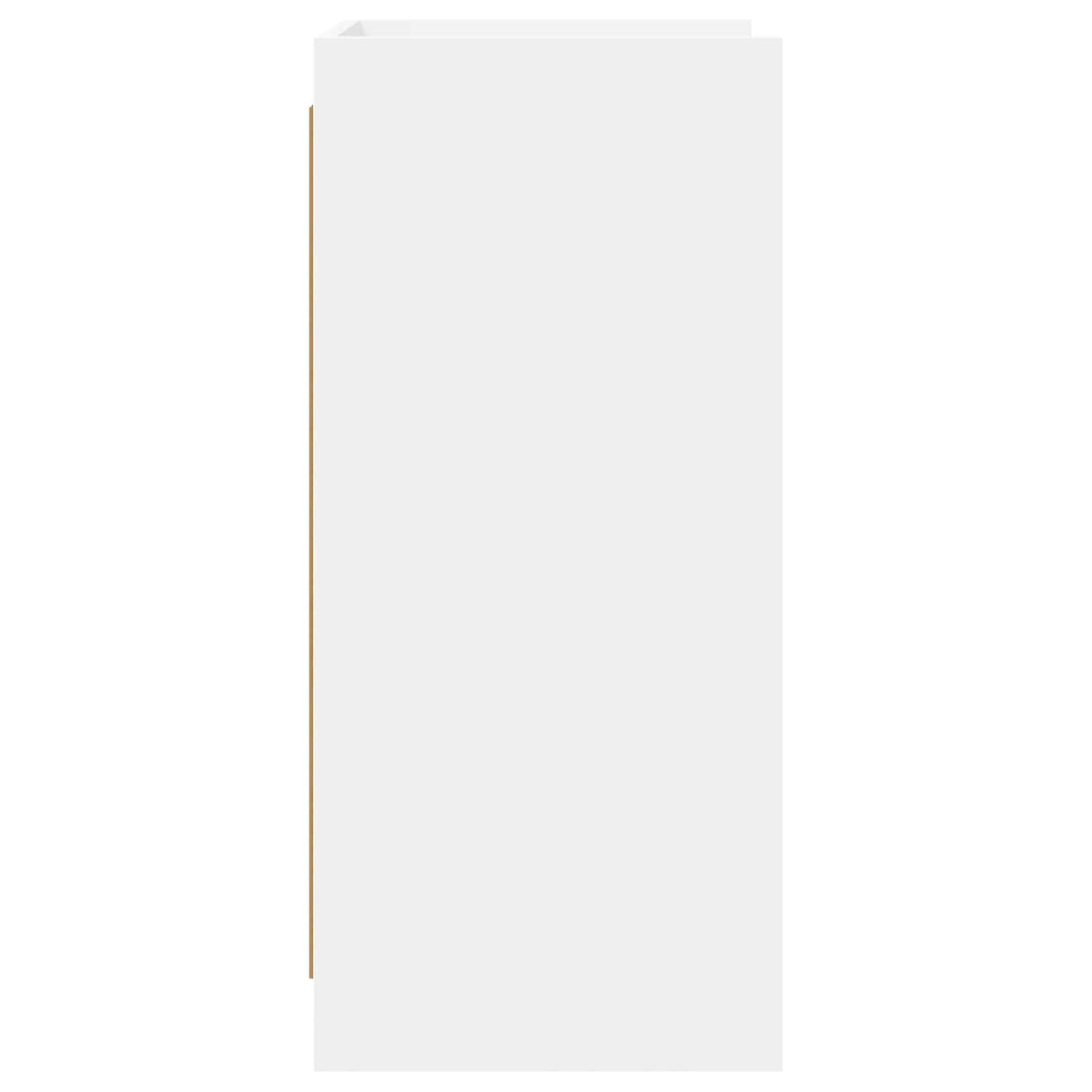 Sideboard White 75 x 36 x 80 cm Engineered Wood