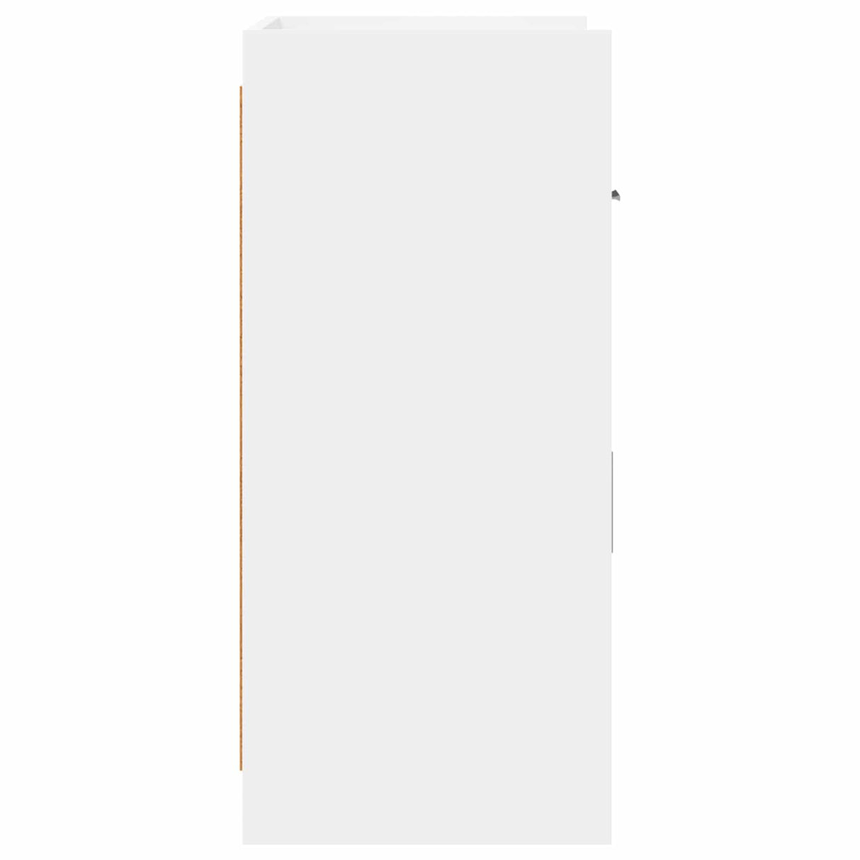 Sideboard White 75 x 36 x 80 cm Engineered Wood