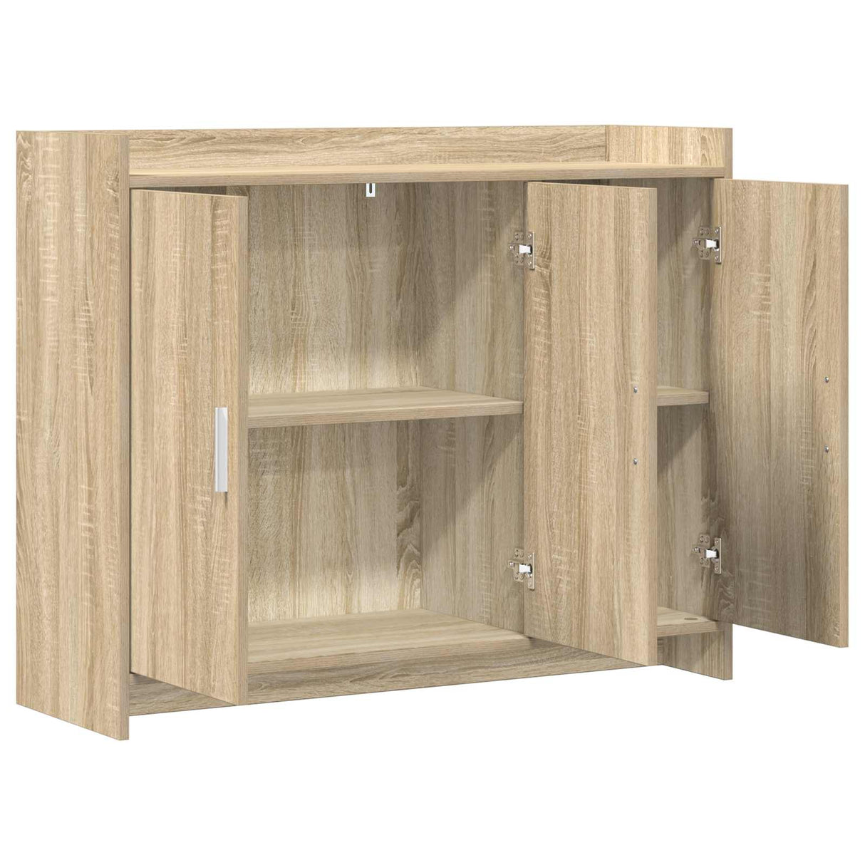 Sideboard Sonoma Oak 98.5 x 33 x 80 cm Engineered Wood