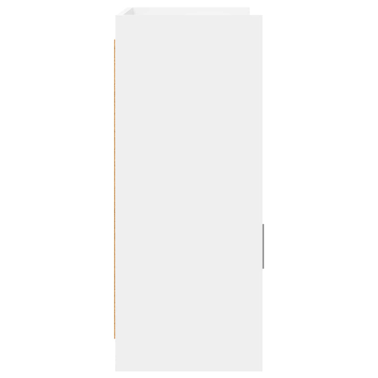 Sideboard White 98.5 x 33 x 80 cm Engineered Wood