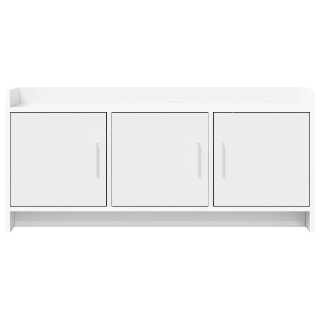 TV Cabinet 102 x 33 x 47 cm White Engineered Wood