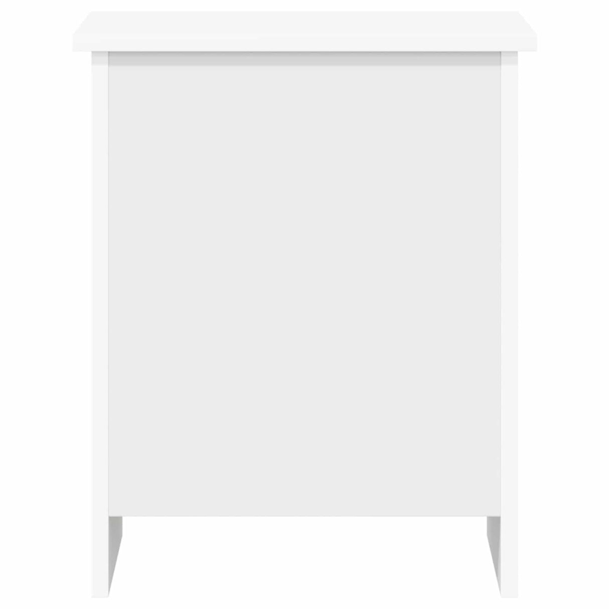 Storage Chest White 40 x 40 x 50 cm Engineered Wood