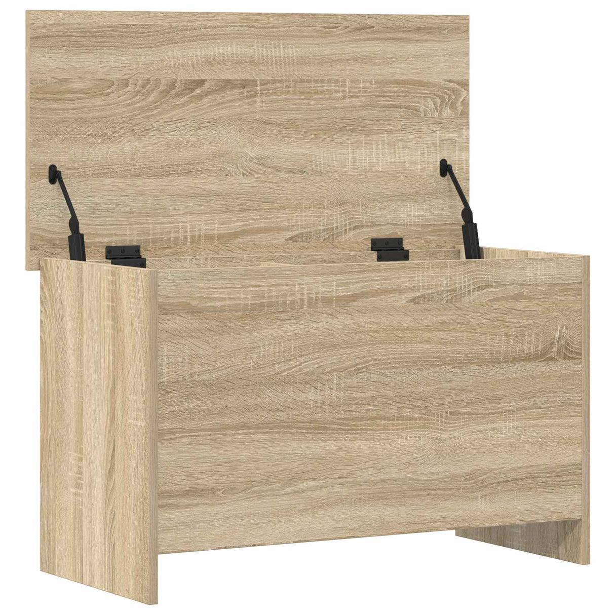 Storage Chest Sonoma Oak 80 x 40 x 50 cm Engineered Wood