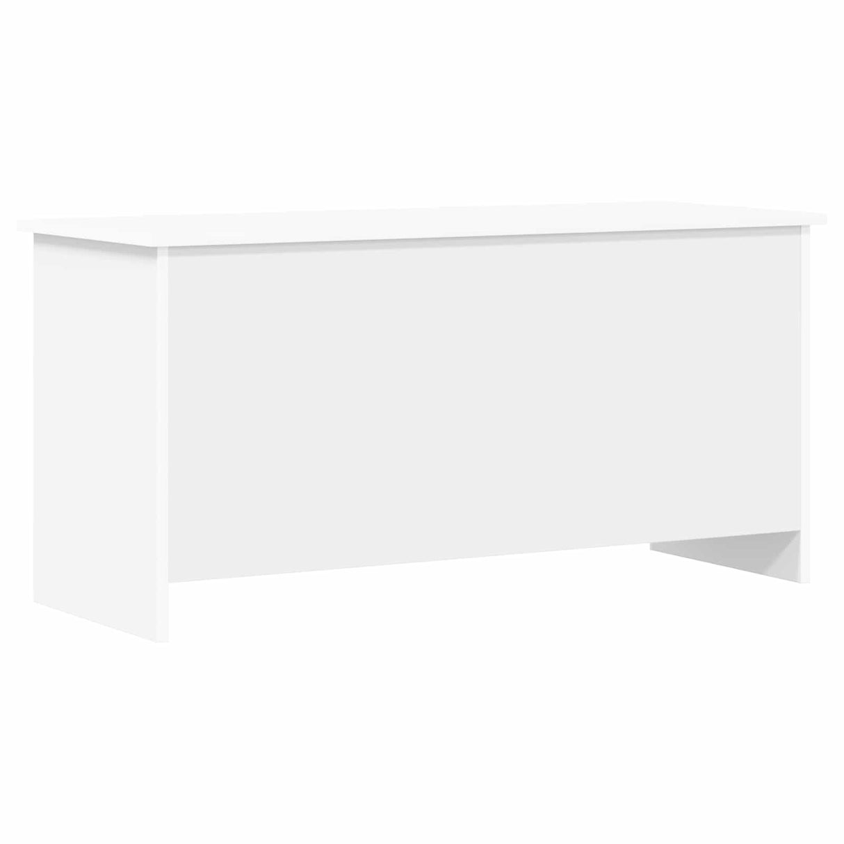 Storage Chest White 100 x 40 x 50 cm Engineered Wood