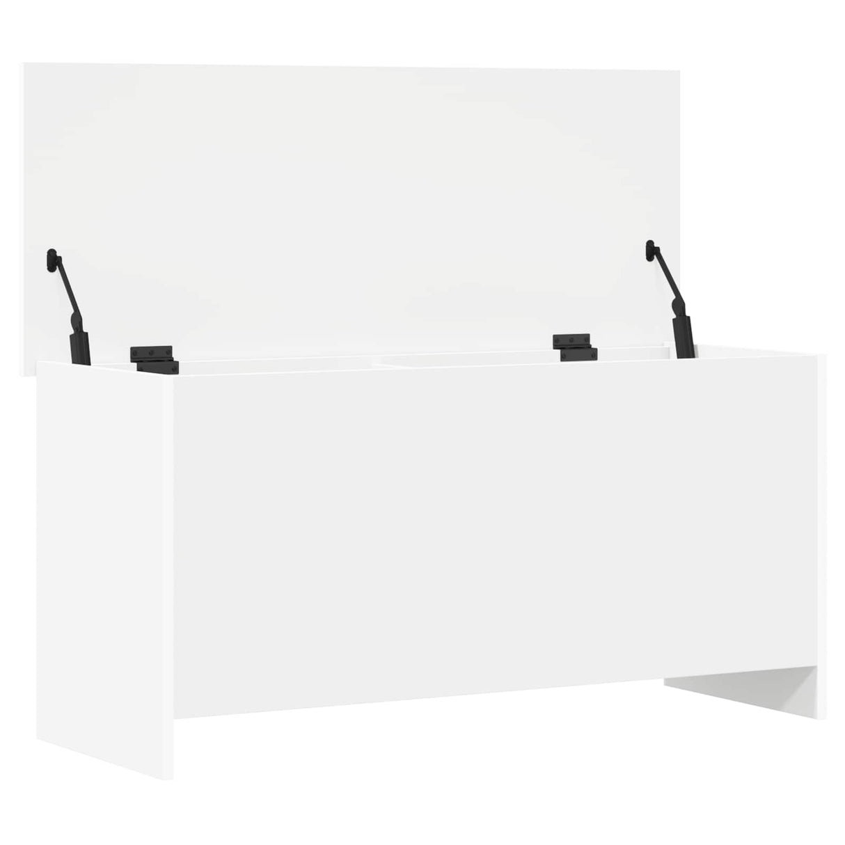 Storage Chest White 100 x 40 x 50 cm Engineered Wood