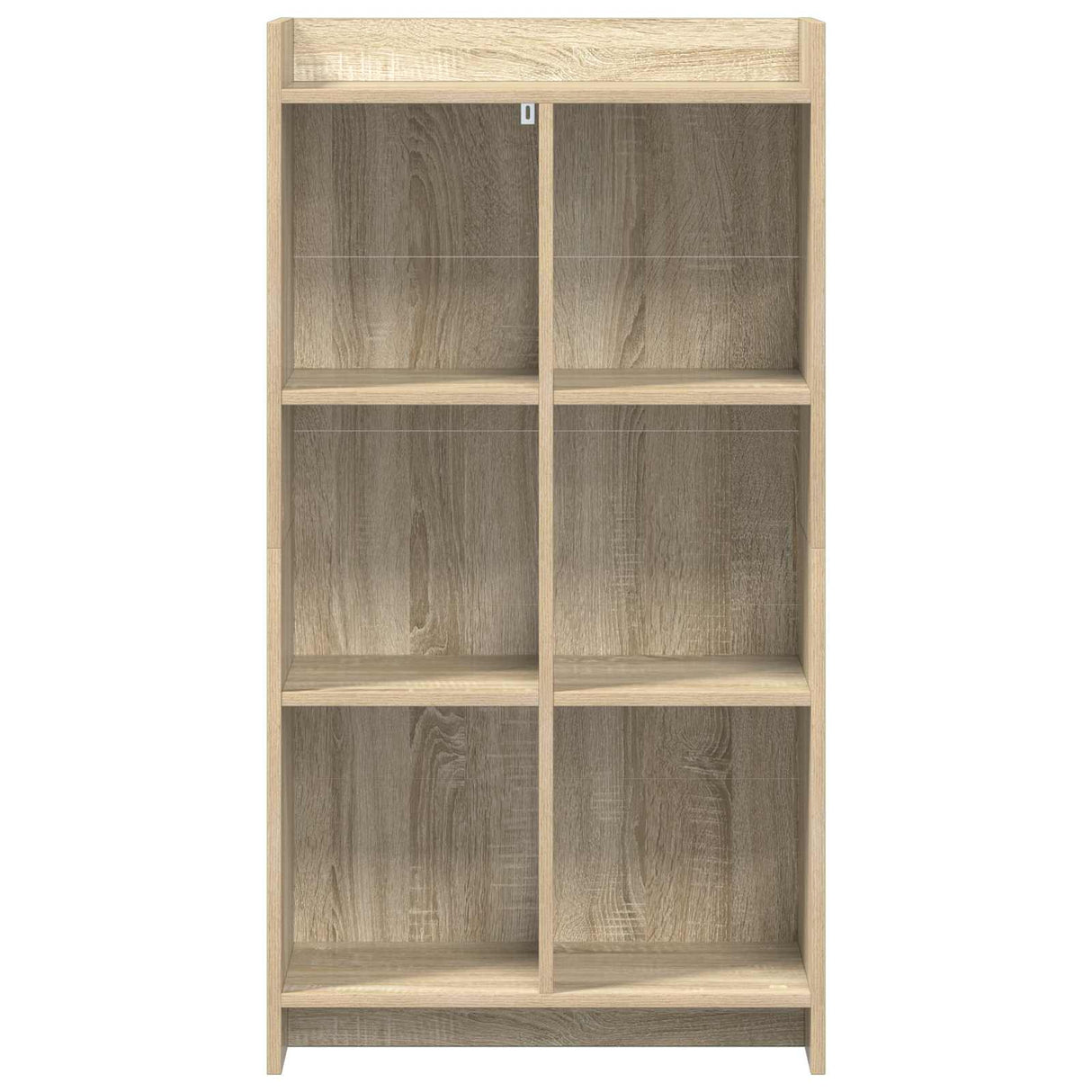 Bookcase Sonoma Oak 59 x 30 x 111 cm Engineered Wood