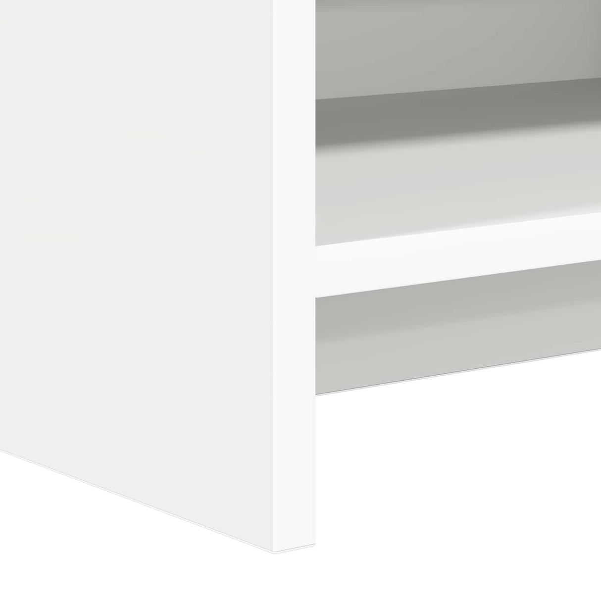 Bookcase White 87.5 x 30 x 111 cm Engineered Wood