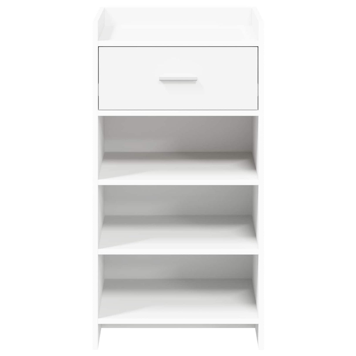 Shoe Cabinet with Drawer White 48 x 36 x 92 cm Engineered Wood