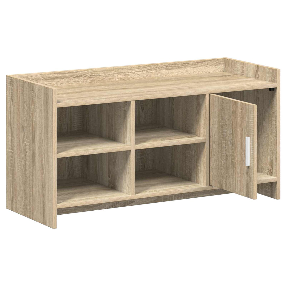 Shoe Cabinet Sonoma Oak 100 x 39.5 x 51 cm Engineered Wood