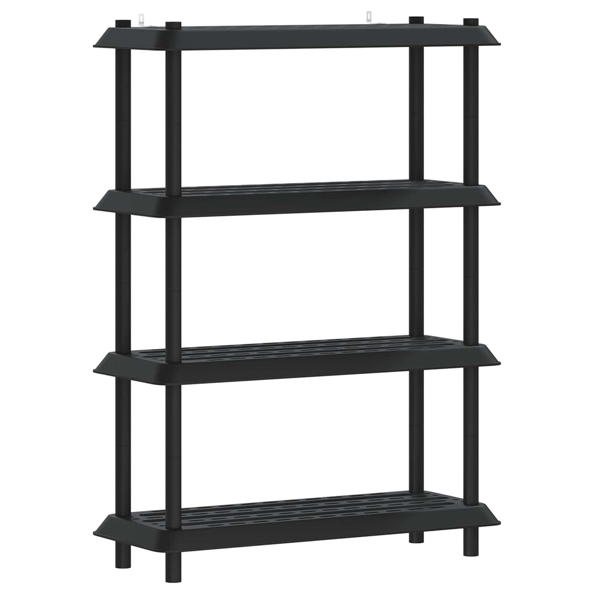 Shelving Unit 4-Tier 100 x 40 x 136.5 cm PP Anthracite
