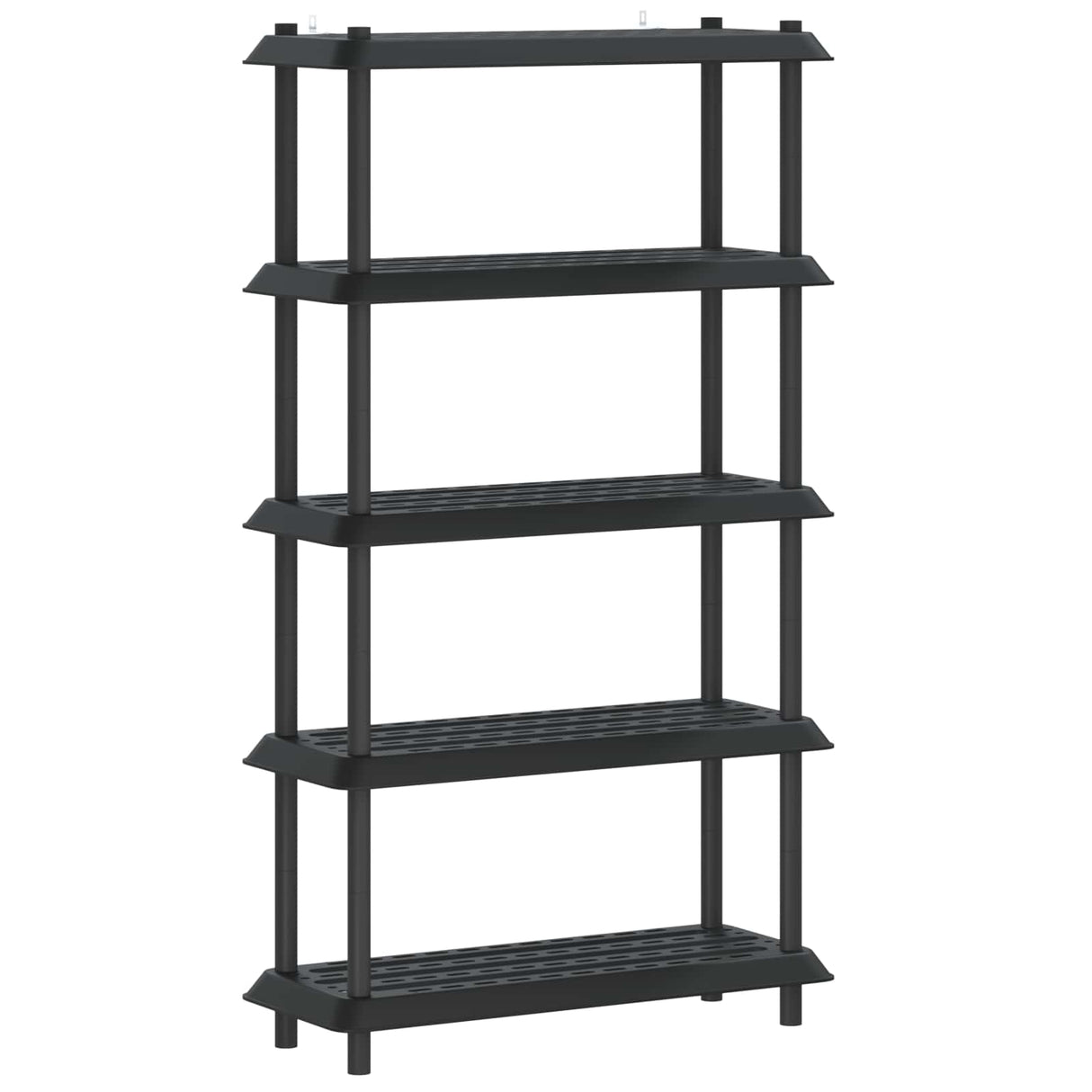 Shelving Unit 5-Tier 100 x 40 x 177 cm PP Anthracite