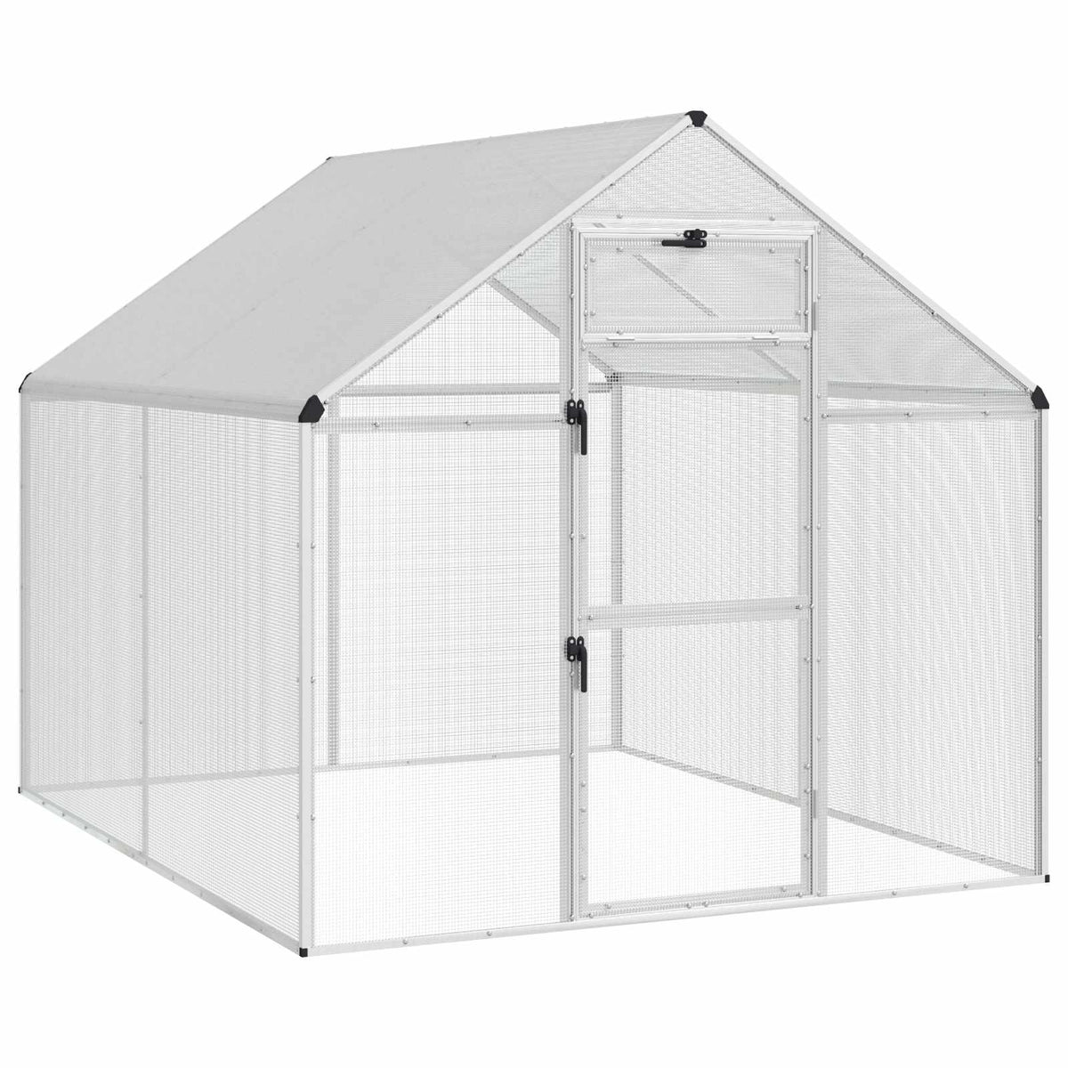 Bird Cage Silver 181.5 x 221 x 173.5 cm