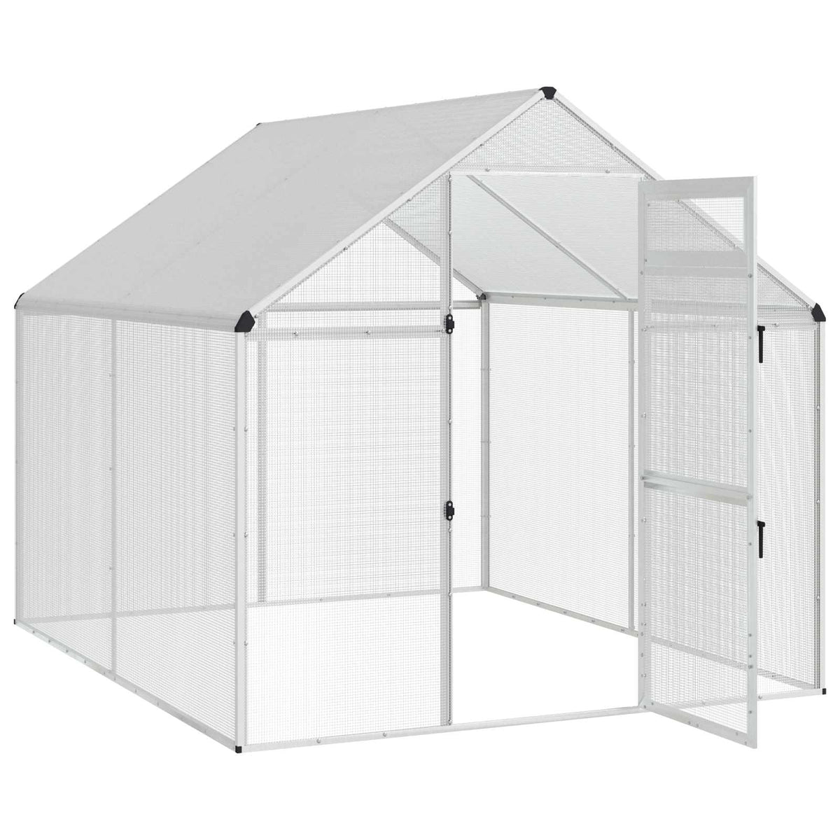 Bird Cage Silver 181.5 x 221 x 173.5 cm