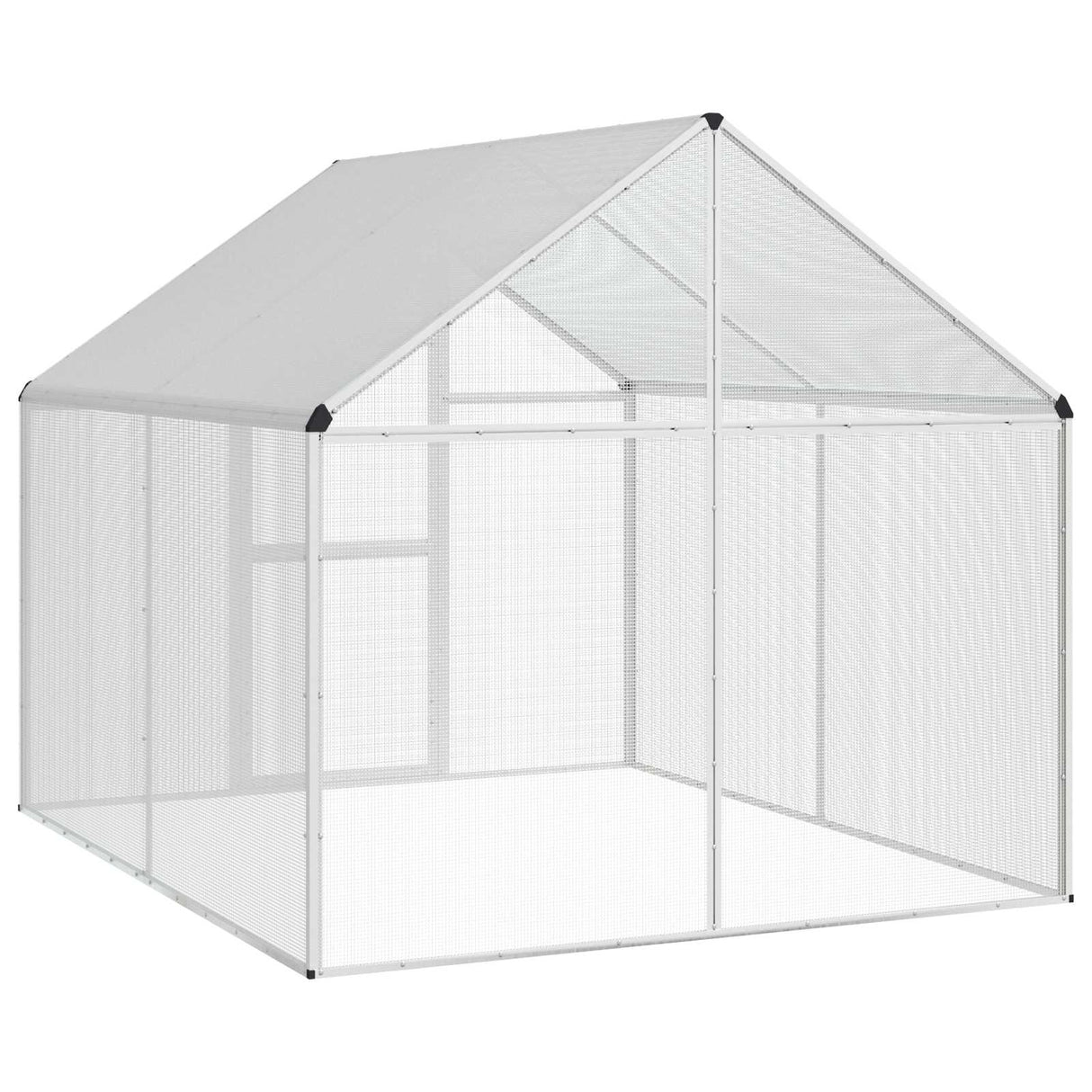 Bird Cage Silver 181.5 x 221 x 173.5 cm