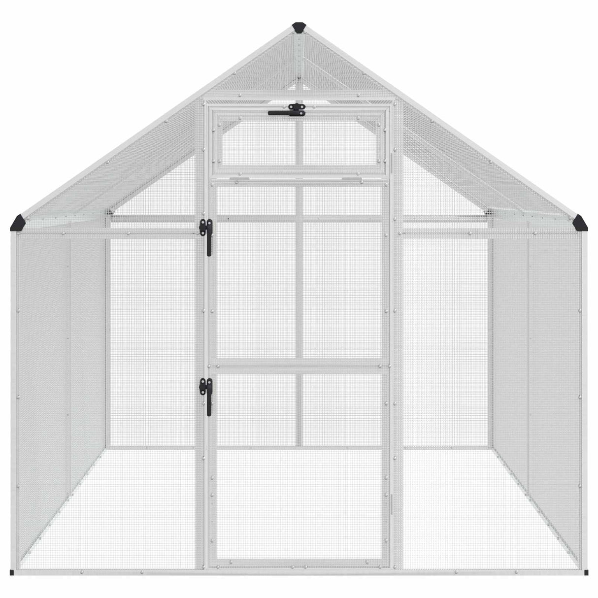 Bird Cage Silver 181.5 x 221 x 173.5 cm