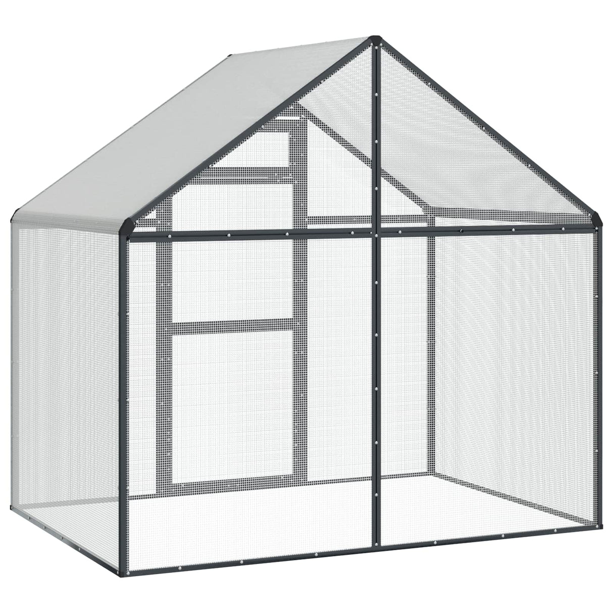 Bird Cage Anthracite 181.5 x 112.5 x 173.5 cm