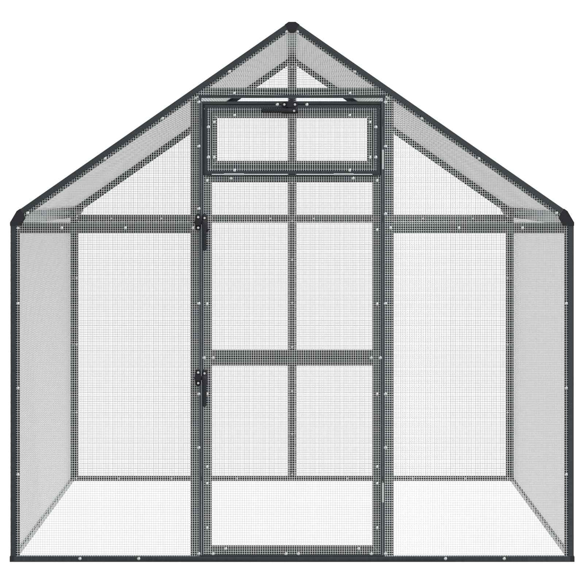 Bird Cage Anthracite 181.5 x 112.5 x 173.5 cm