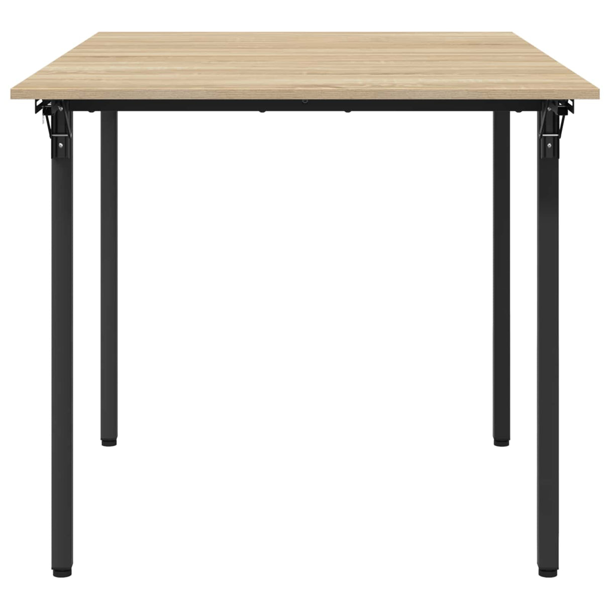 Extendable dining table 120 x 81.5 x 75 cm Engineered Wood