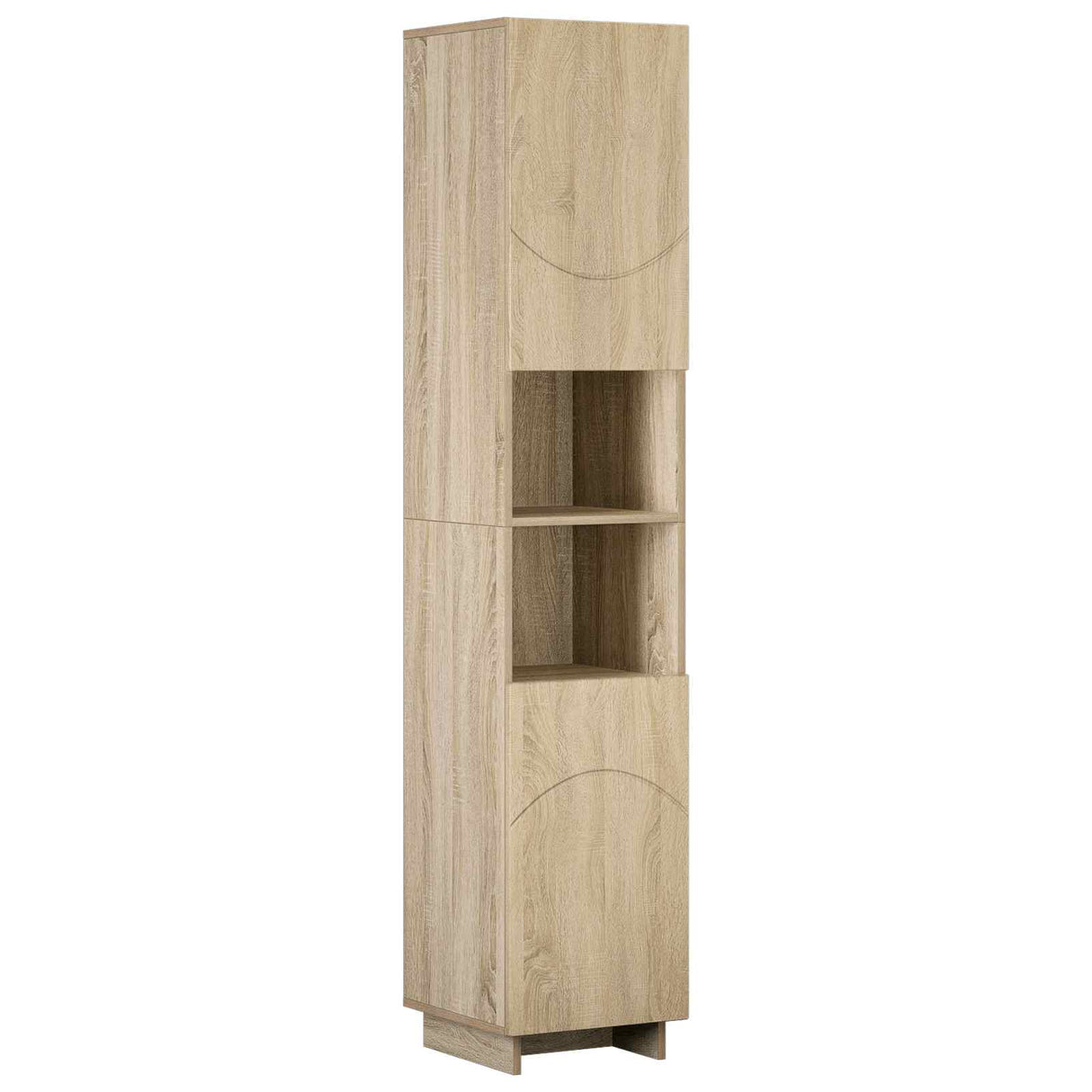 Bathroom Cabinet Set 3 pcs Sonoma Oak Engineered Wood
