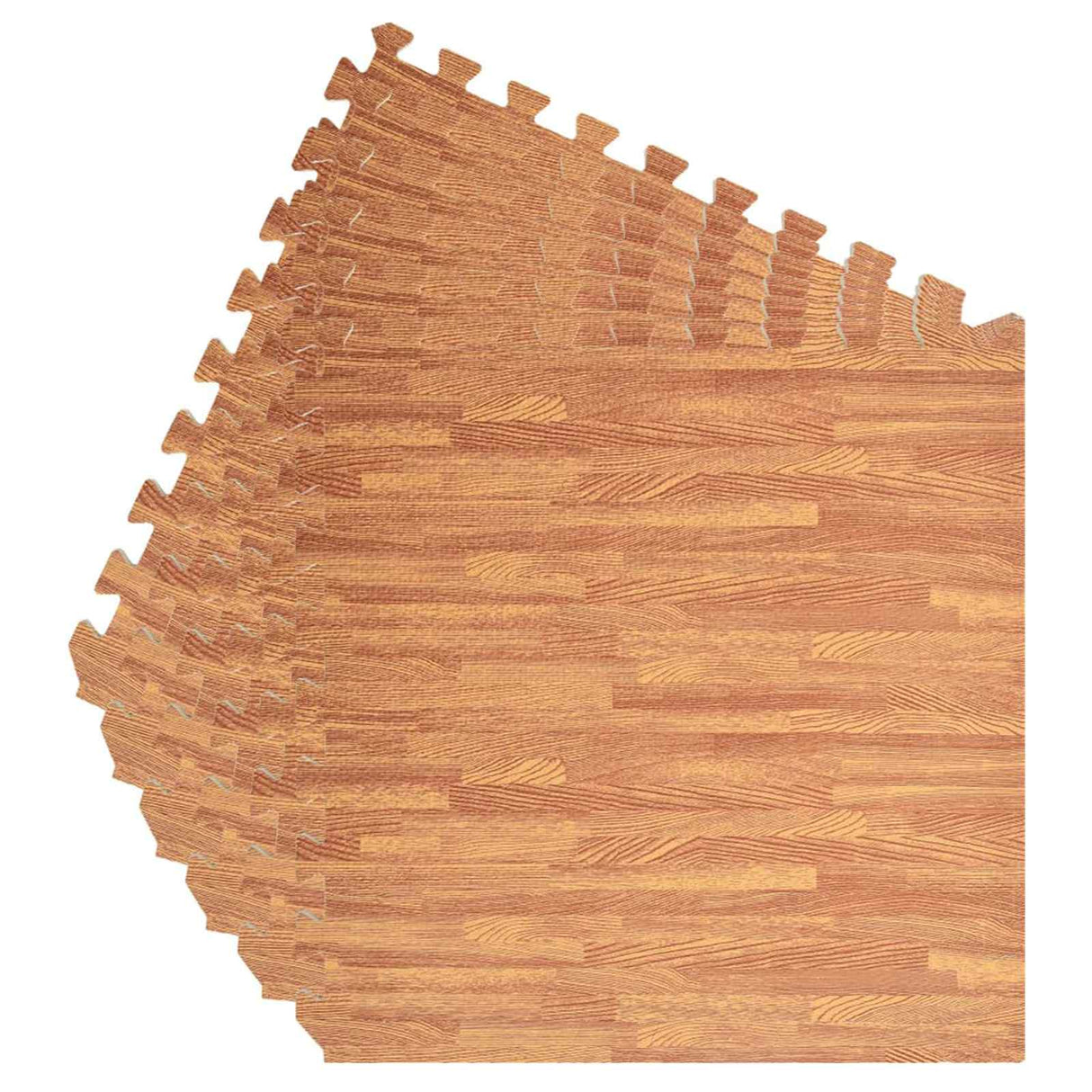 Pool Ground Mat 6 pcs Wood 4.32 m2 EVA Foam