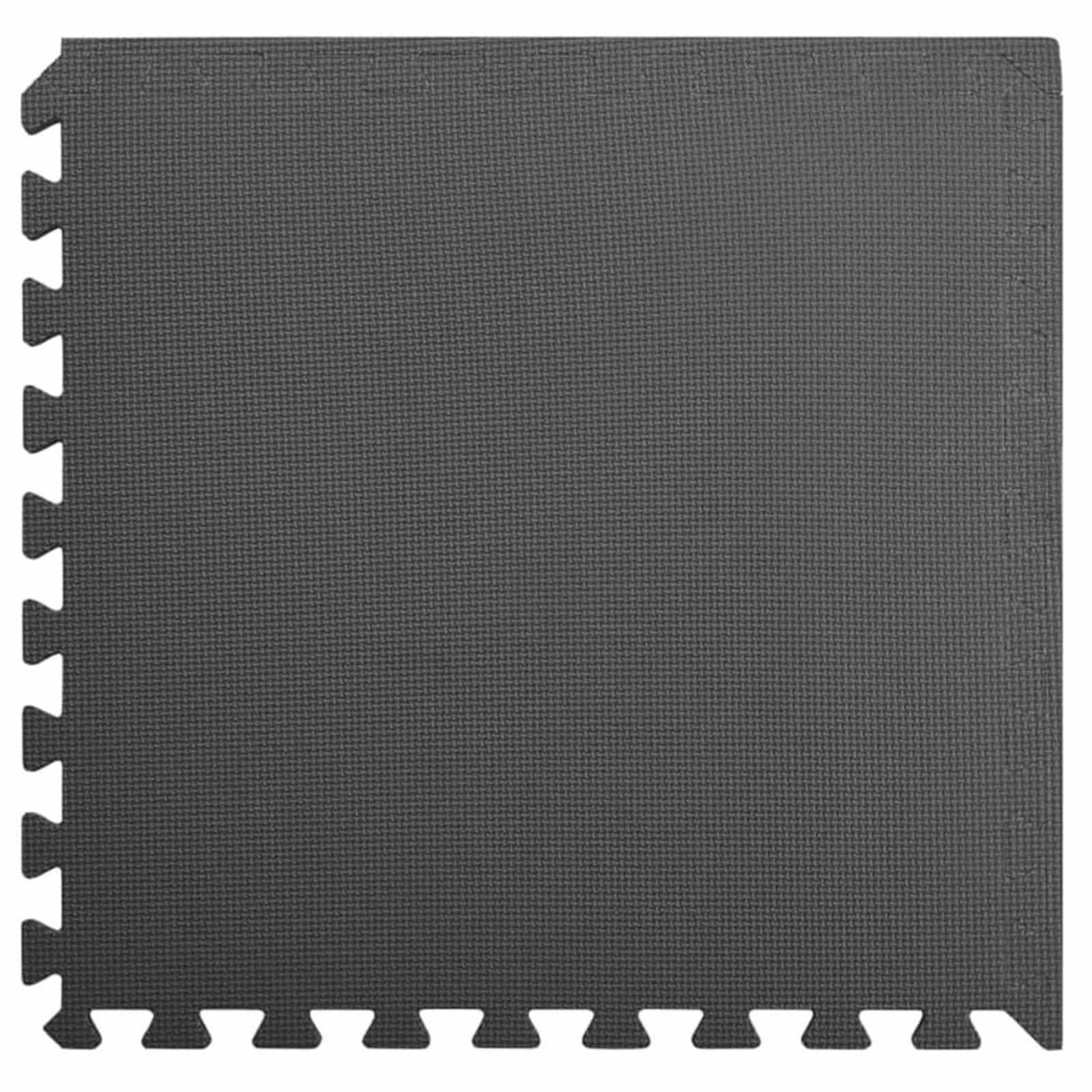 Pool Ground Mat 24 pcs Black 8.64 ? EVA Foam