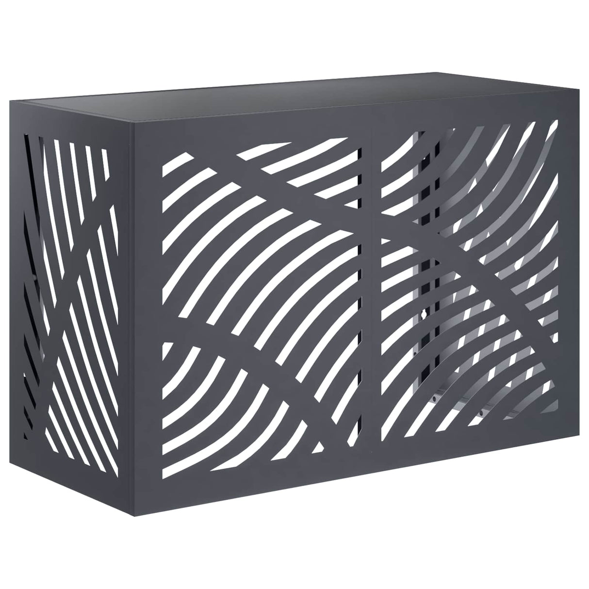 Air Conditioner Cover Anthracite 90 x 40 x 60 cm Steel