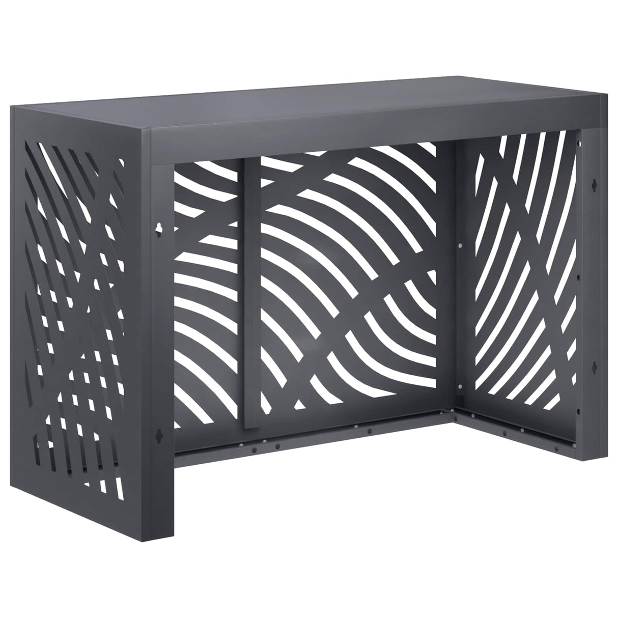 Air Conditioner Cover Anthracite 90 x 40 x 60 cm Steel