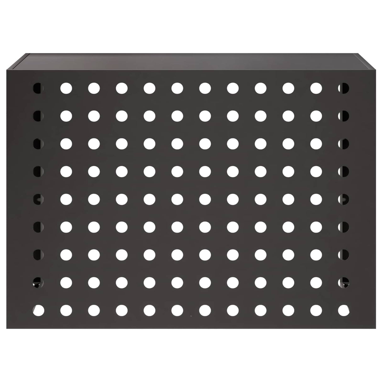 Air Conditioner Cover Black 100 x 50 x 70 cm Steel