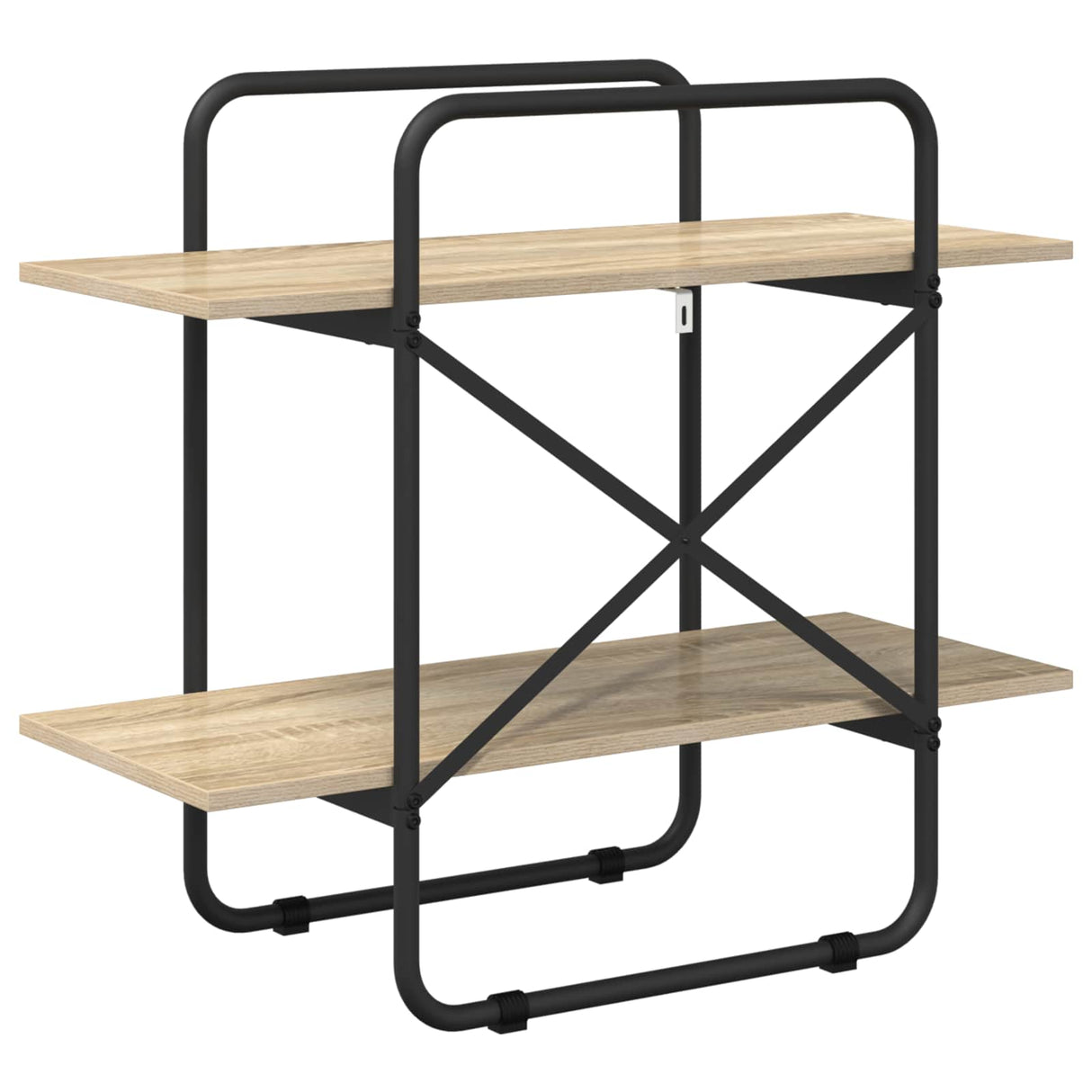 Bookshelf 2-Tier 80 x 35 x 70 cm PB Sonoma Oak