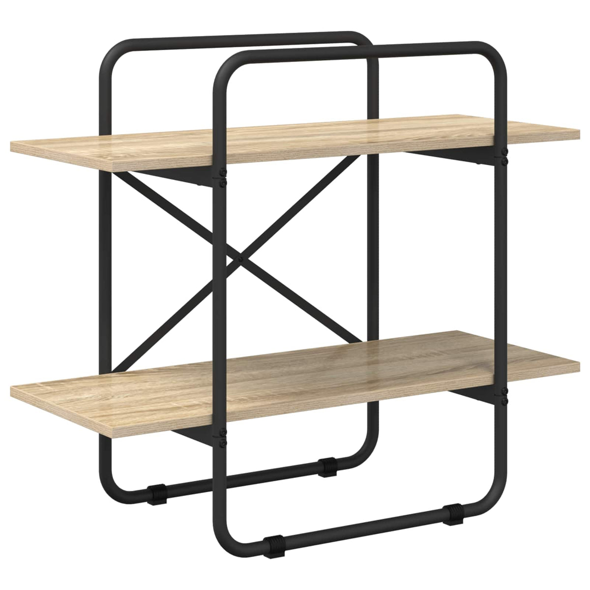 Bookshelf 2-Tier 60 x 35 x 70 cm PB Sonoma Oak