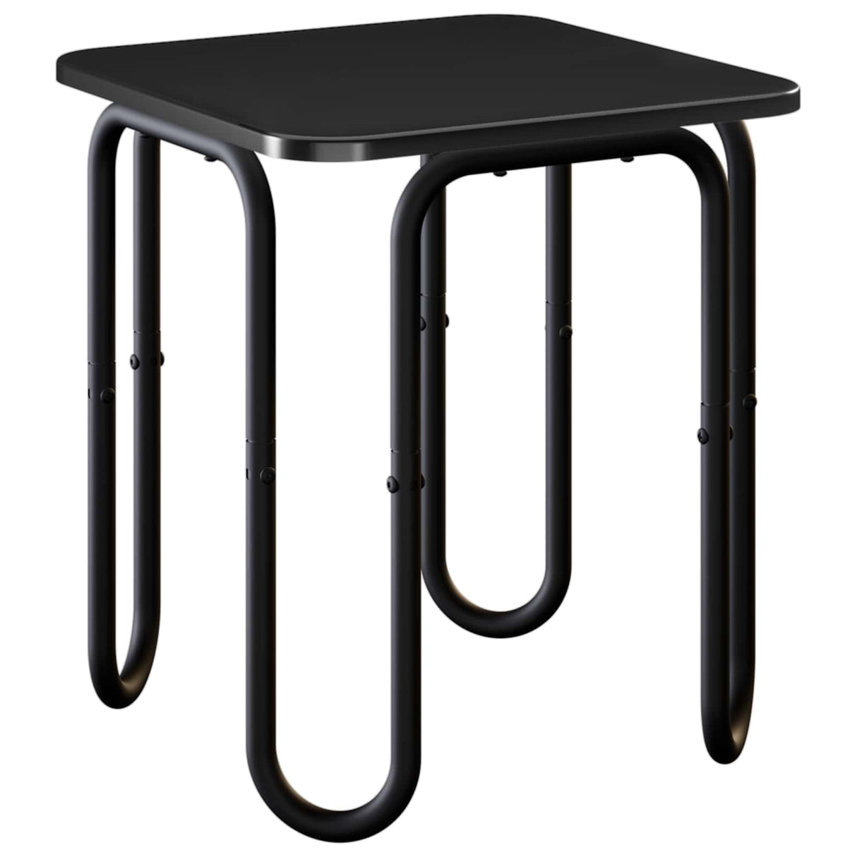 Coffee Table Black 40 x 40 x 45 cm Engineered Wood