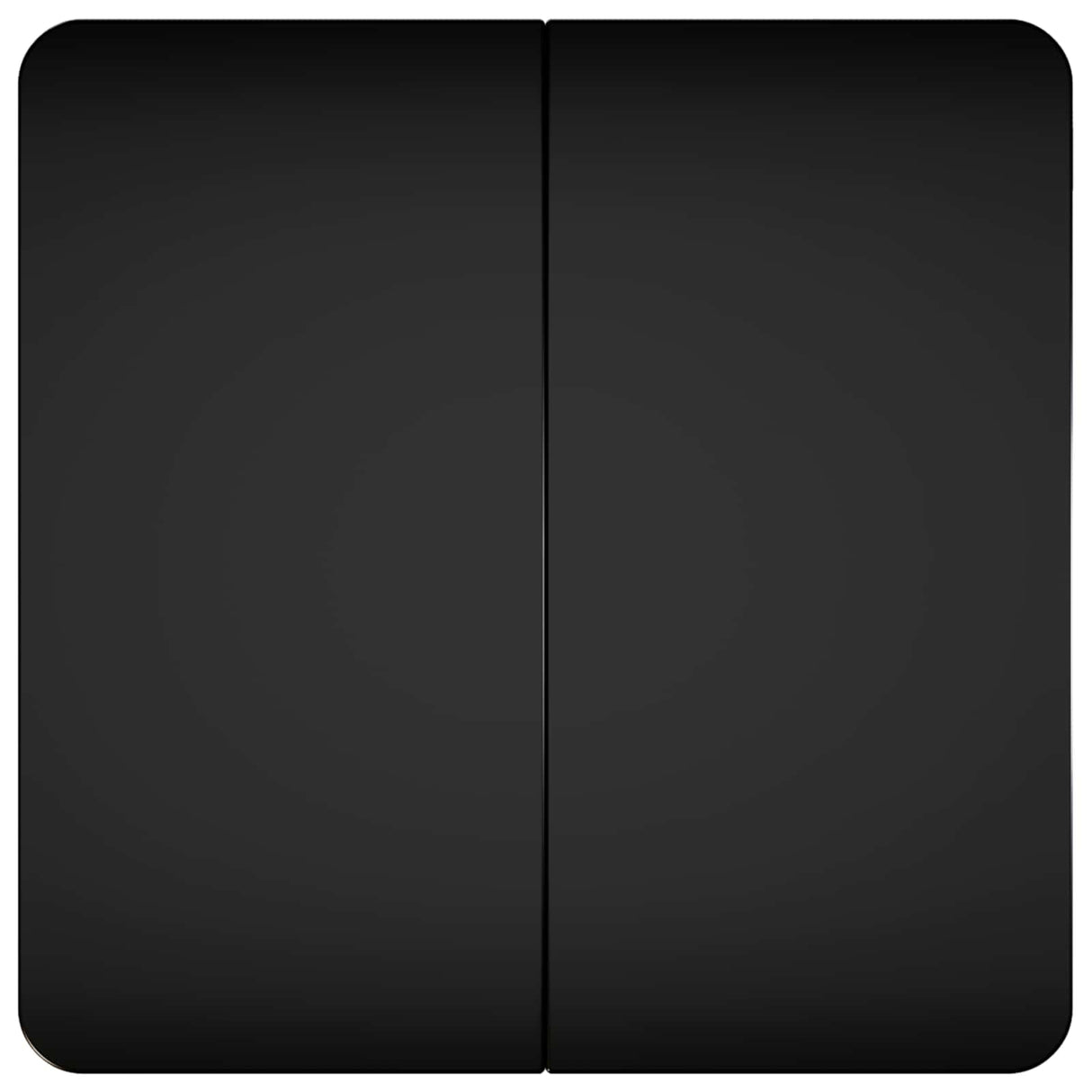 Coffee Table Black 100 x 100 x 45 cm Engineered Wood