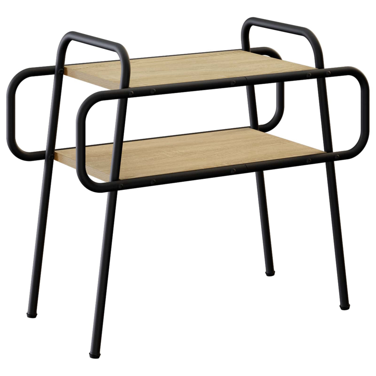 Coffee Table Sonoma Oak 60 x 30 x 51 cm Engineered Wood