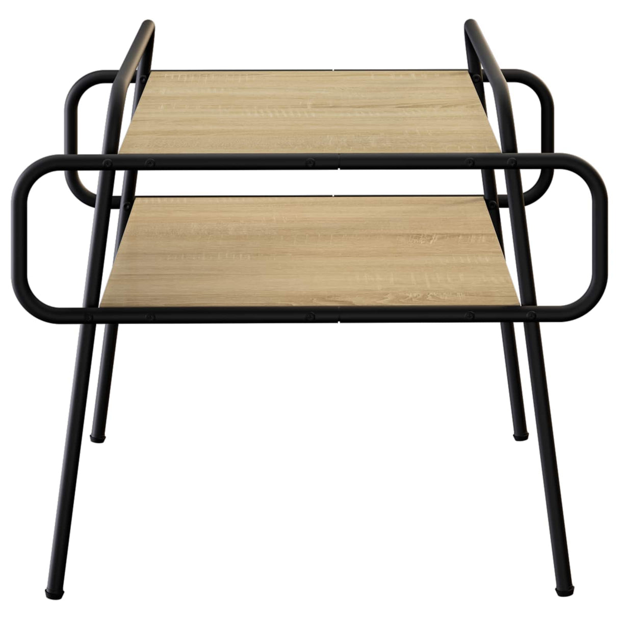 Coffee Table Sonoma Oak 60 x 60 x 51 cm Engineered Wood