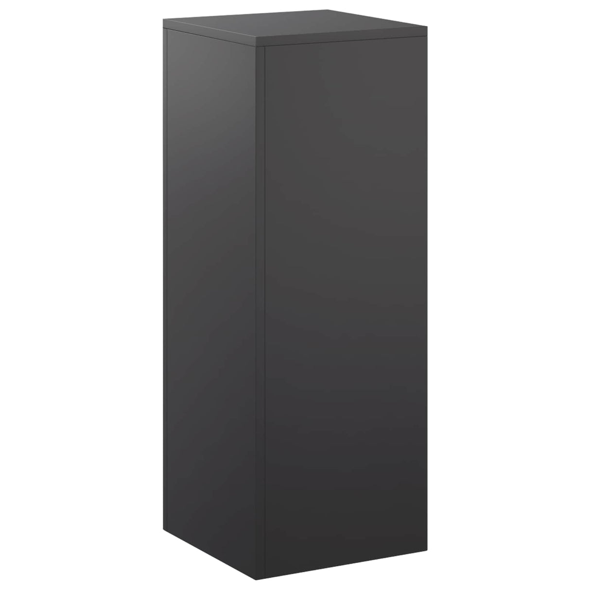 Plant Stand Black 30 x 30 x 80 cm Steel