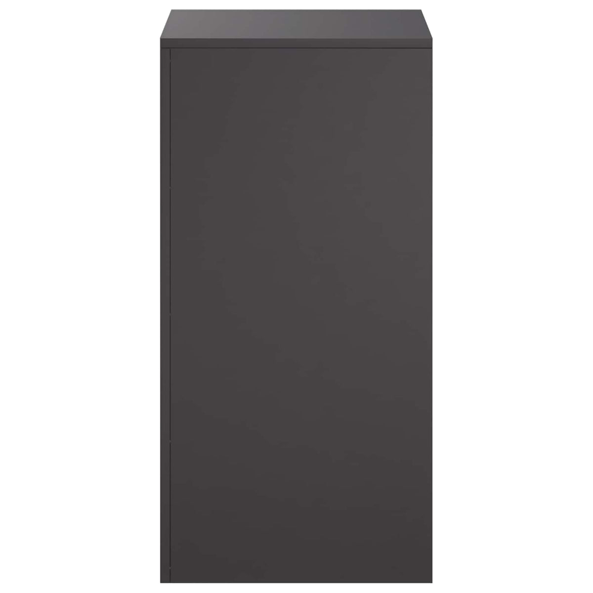 Plant Stand 2 pcs Black 40 x 40 x 80 cm Steel