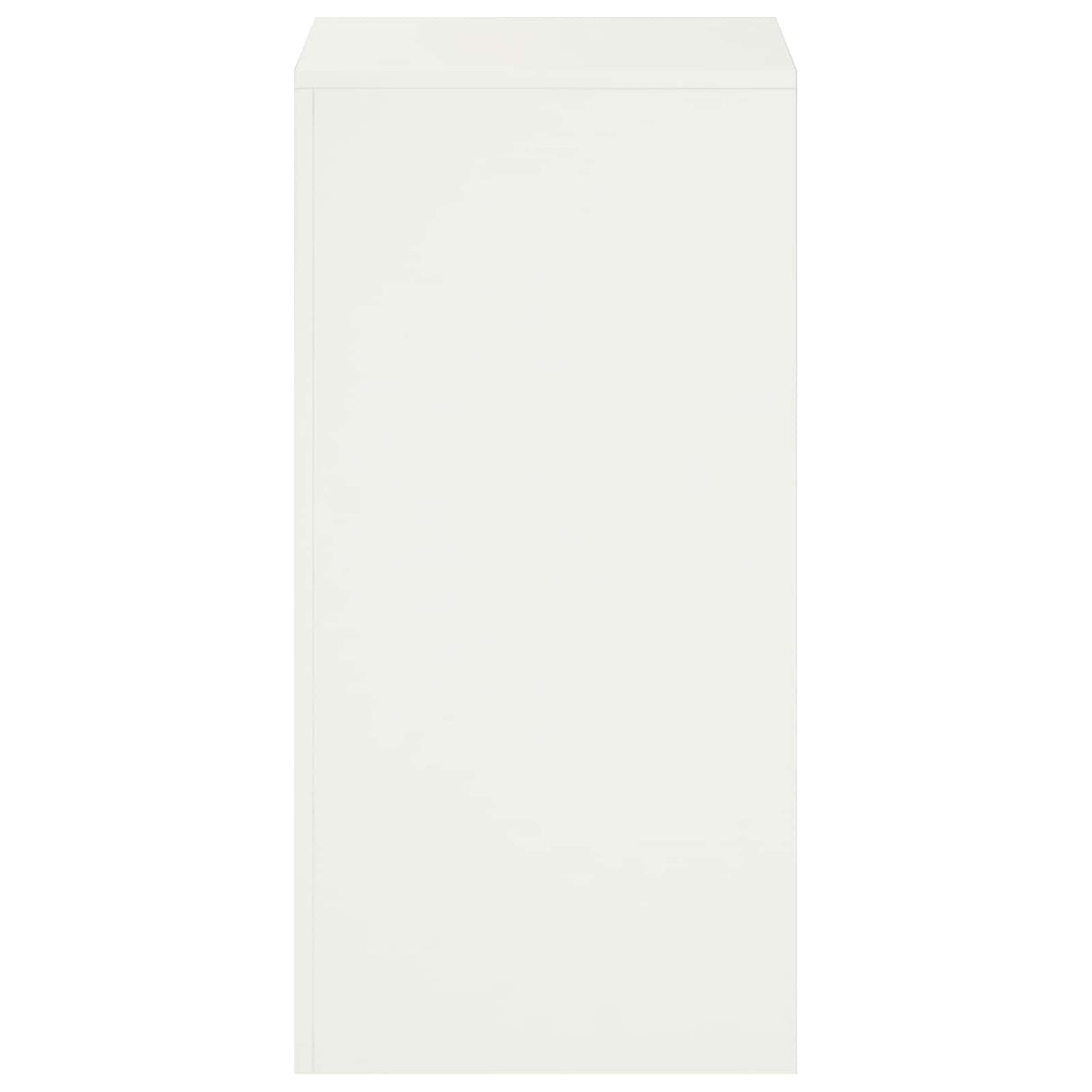 Plant Stand 2 pcs White 40 x 40 x 80 cm Steel